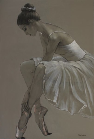 MonoChrome Ballerina 24' x 36'
